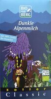 Bio Schokolade Dunkle Alpenmilch