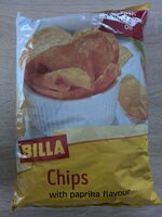 Chips with paprika flavour