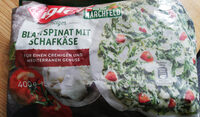 Blattspinat mit Schafkäse