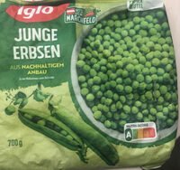 Junge Erbsen