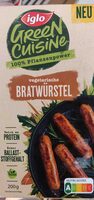 Vegane Bratwürstel