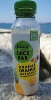 Juice Bar. Ananas Orange Maracuja