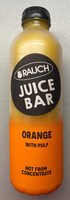 Juice Bar: Orange with Pulp