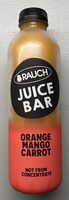 Juice bar - orange mango carrot