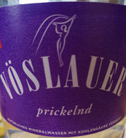 Mineralwasser prickelnd