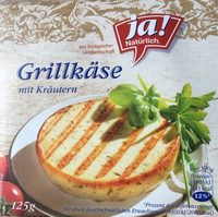 Ja! Natürlich Grillkäse Mit Kräutern 125G