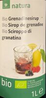 Bio sirop de grenadine