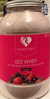 Iso whey protein powder