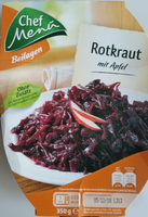 Rotkraut mit Apfel