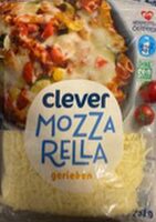 Mozzarella gerieben