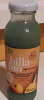 Bio smoothie Apfel-ananas-guave und kokoswasser
