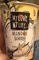 Mandlová alternativa jogurtu s vanilkou