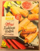 Mini Frühlingsrollen mit Gemüse