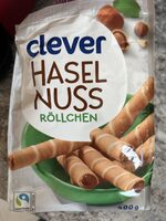 Haselnuss röllchen