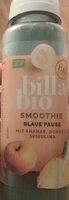 Billa Bio Smoothie Blaue Pause