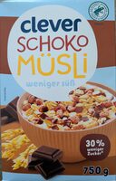 Schokolade Müsli weniger süß