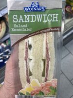 Sandwich Salami Emmentaler