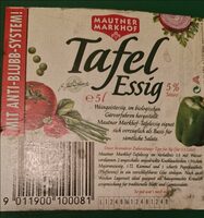 Tafelessig