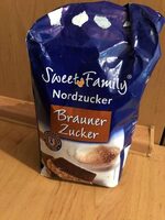 Brauner Rohr Zucker