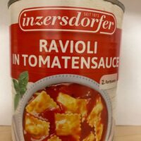 Ravioli in Tomatensoße