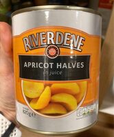 Apricot halves in juice