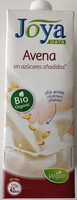 Bebida de avena sin azúcares añadidos