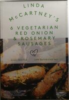 Red Onion & Rosemary Sausages