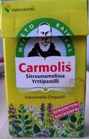 Carmolis Sitruunamelissa Yrttipastilli