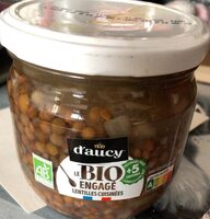 Lentilles cuisinees