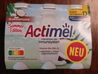 Danone Actimel® Kokosnuss Sommer Edition 6 x 100g = 600g