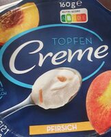Danone Topfencreme Pfirsich 160g