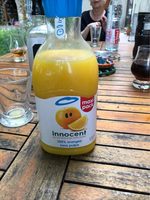 Jus d'orange sans pulpe