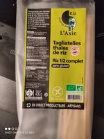 Tagliatelles thaïes de riz 1/2 complet