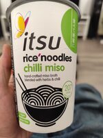 Itsu rice noodles chilli miso