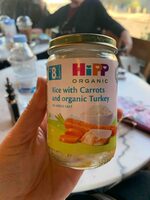 Rice With Carrots And Organic Turkey