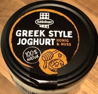 Greek Style Joghurt Honig & Nuss Glas