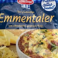 Emmentaler gerieben