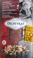Magret de canard du sud-ouest séché