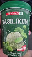 Basilikum Eis