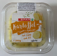 Kartoffelsalat mit Essig und Öl