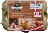 Eier aus Bodenhaltung