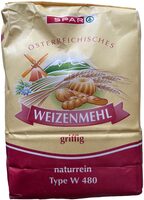 Weizenmehl griffig Type W 480