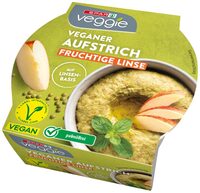 Veganer Aufstrich fruchtige Linse