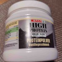 High Protein Proteinpulver Vanillegeschmack