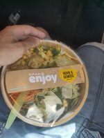 Salatbowl mit Huhn