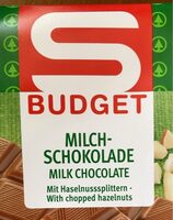 Milchschokolade mit Haselnusssplittern