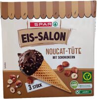Eissalon Nougat-Tüte