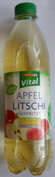 Apfel Litschi gespritzt