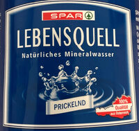 Lebensquell Natürliches Mineralwasser prickelnd