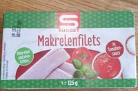 Makrelen-Filets in Tomatensauce